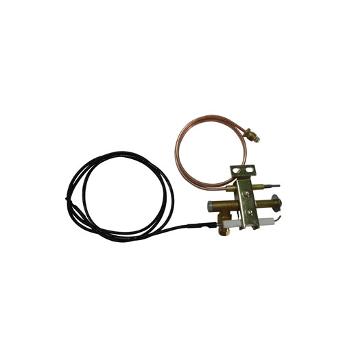 Gas heater pilot burner